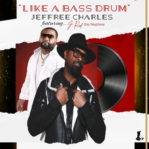 Like a Bass Drum Cover Art Blurred Background