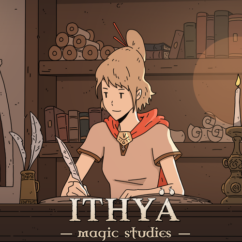 Ithya: Magic Studies (Original Game Soundtrack) Cover Art Blurred Background