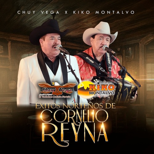 Exitos Norteños de Cornelio Reyna Cover Art Blurred Background
