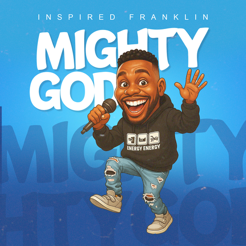 Mighty God Cover Art Blurred Background