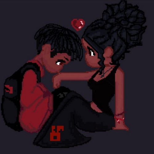 Never Leave You Lonely Cover Art Blurred Background