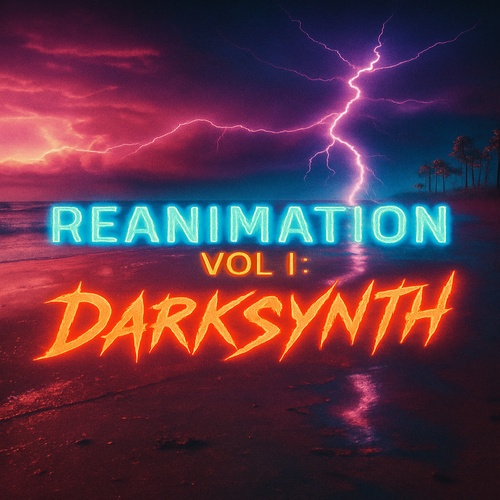The Abyss Presents: Reanimation, Vol. 1 (DarkSynth) Cover Art Blurred Background
