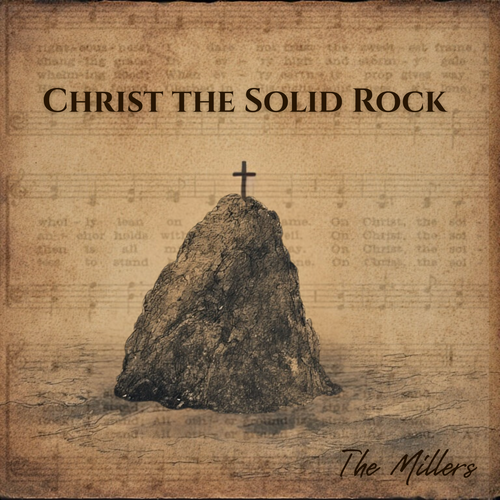 Christ the Solid Rock Cover Art Blurred Background