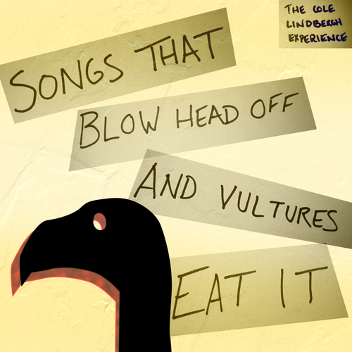 Songs That Blow Head Off and Vultures Eat It Cover Art Blurred Background