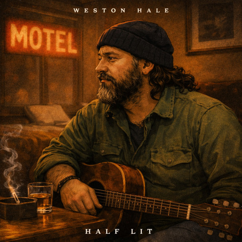 Half Lit Cover Art Blurred Background