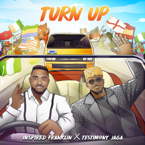 Turn Up Cover Art Blurred Background