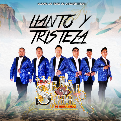 Llanto y Tristeza Cover Art Blurred Background
