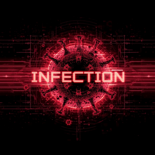 Infection Cover Art Blurred Background