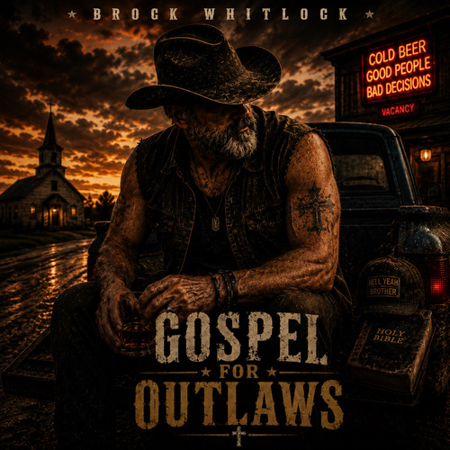 Gospel for Outlaws Cover Art Blurred Background