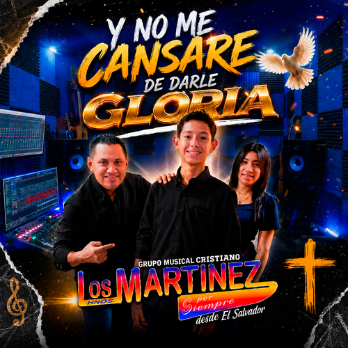 Y No Me Cansare de Darle Gloria Cover Art Blurred Background
