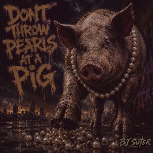 Don't Throw Pearls at a Pig Cover Art Blurred Background