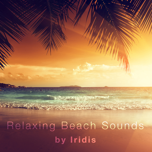 Relaxing Beach Sounds Cover Art Blurred Background