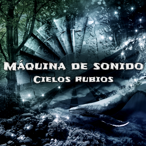 Máquina de sonido Cover Art Blurred Background