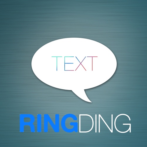 1980s Retro Synthesizer Text Alert Tone / Fun / Clean Cover Art Blurred Background