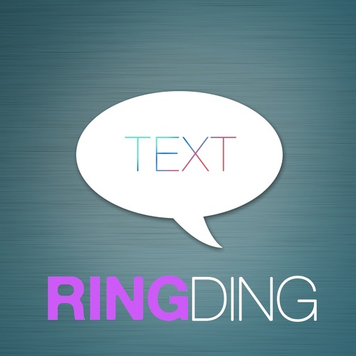 Clean & Soft Repeating Text Alert / Professional Cover Art Blurred Background