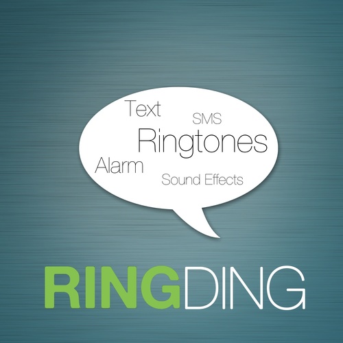Best Simple Bell Text Tone / Minimalistic & Professional Cover Art Blurred Background