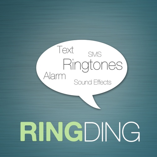 Simple Chime Melody Ringtone / SMS Alert Cover Art Blurred Background