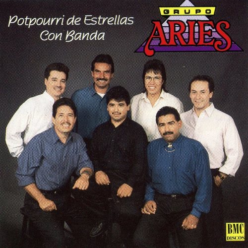 Potpourri de Estrellas Con Banda Cover Art Blurred Background