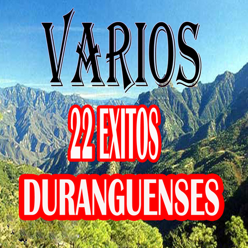 22 Exitos Duranguenses Cover Art Blurred Background