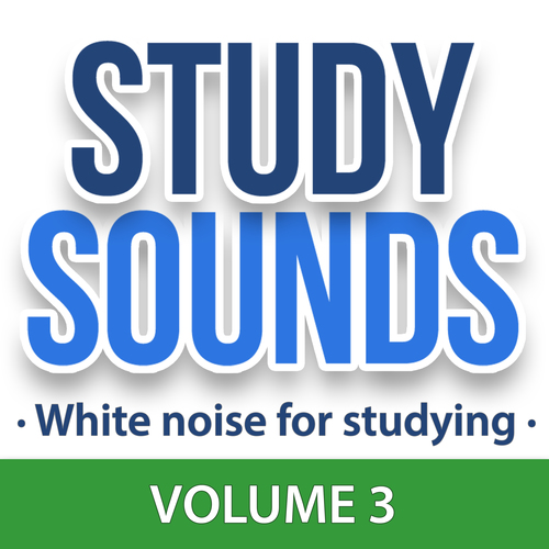 White Noise for Studying, Vol. 3 Cover Art Blurred Background