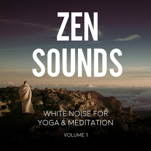 White Noise for Yoga & Meditation, Relaxing, and Reducing Anxiety, Vol. 1 Cover Art Blurred Background