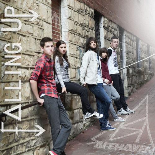 Falling Up Cover Art Blurred Background