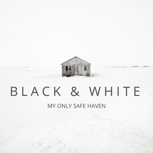 Black & White Cover Art Blurred Background