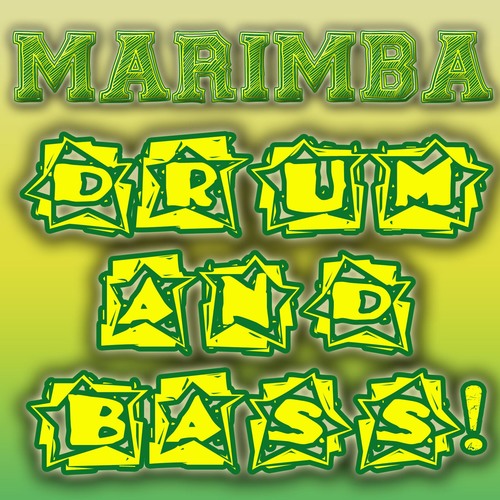 Marimba Drum and Bass Cover Art Blurred Background