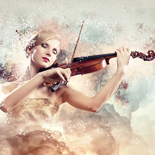 Pachelbel: Canon In D (Wedding) Cover Art Blurred Background