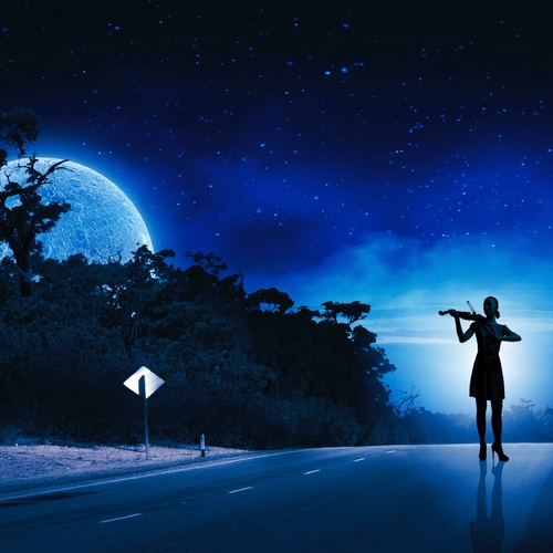 Pachelbel: Canon In D Major (Duet) Cover Art Blurred Background