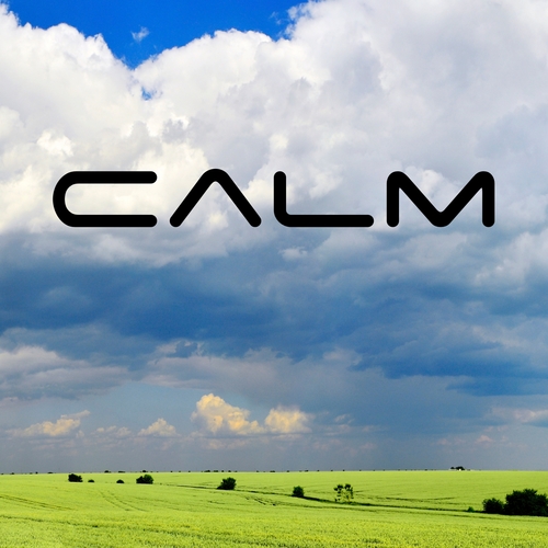 Calm Cover Art Blurred Background