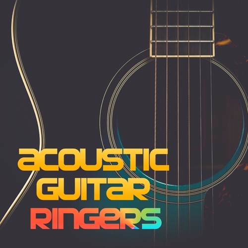 Cool Acoustic Guitar Event Cover Art Blurred Background