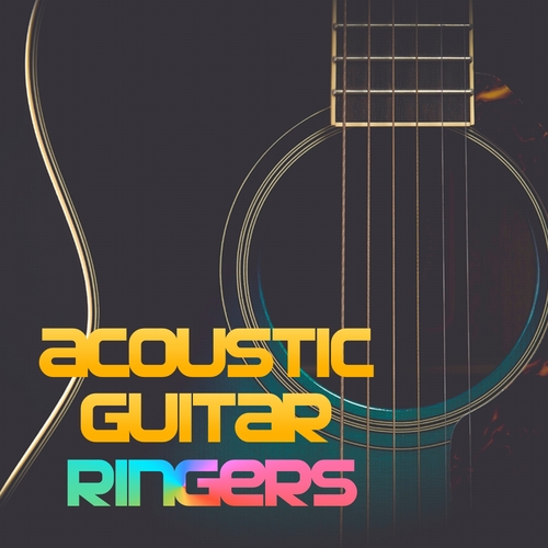Exciting Acoustic Guitar Chime Cover Art Blurred Background