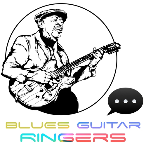 Minimal Guitar Message Cover Art Blurred Background