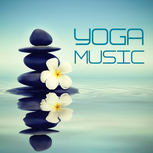 Yoga Music (Music for Meditation, Therapy, Relaxation, Wellness, Healing and Stress Relief) Cover Art Blurred Background