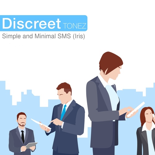 Simple and Minimal SMS (Iris) Cover Art Blurred Background