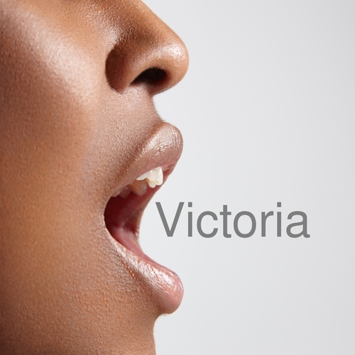 Victoria Is Calling (Female Voice) Cover Art Blurred Background