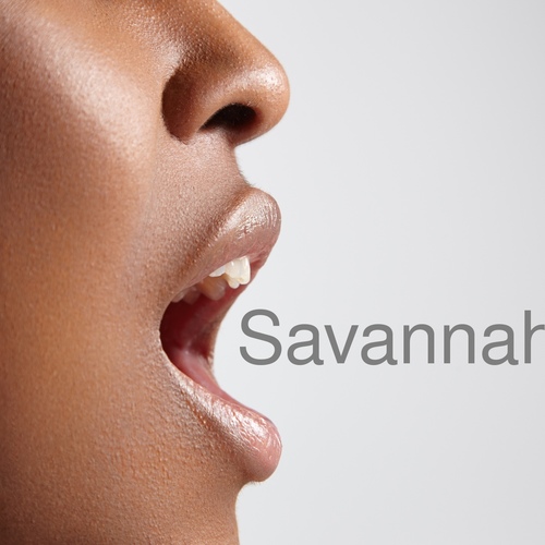 Savannah Is Calling (Female Voice) Cover Art Blurred Background