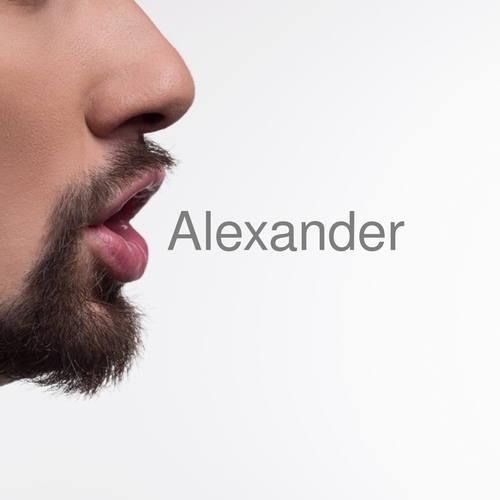 Alexander Is Calling (Male Voice) Cover Art Blurred Background
