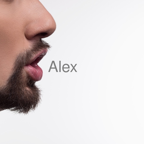 Alex Is Calling (Male Voice) Cover Art Blurred Background