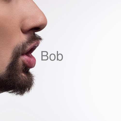 Bob Is Calling (Male Voice) Cover Art Blurred Background