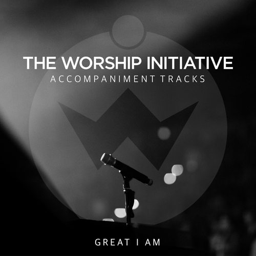 Great I Am (The Worship Initiative Accompaniment) Cover Art Blurred Background