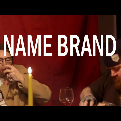 Name Brand Cover Art Blurred Background