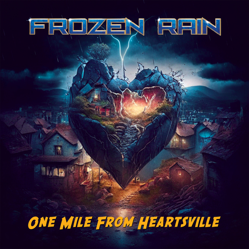 One Mile from Heartsville Cover Art Blurred Background
