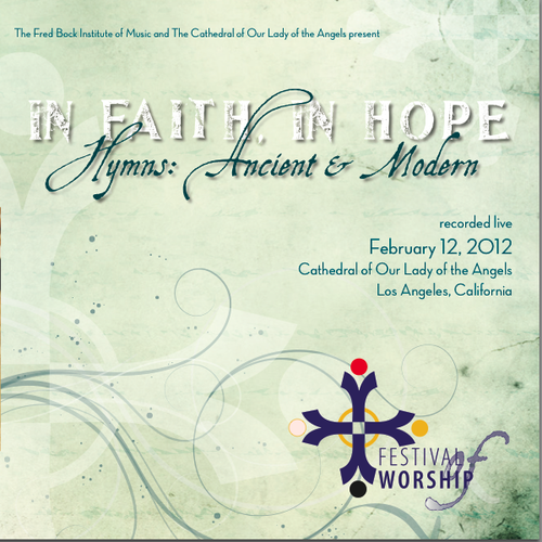 In Faith, In Hope: Hymns Ancient and Modern (Live) Cover Art Blurred Background