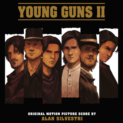 Young Guns II (Original Motion Picture Score) Cover Art Blurred Background