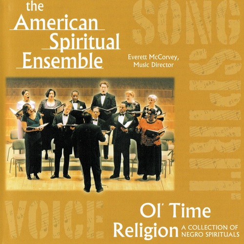 Ol' Time Religion (A Collection of Negro Spirituals) Cover Art Blurred Background