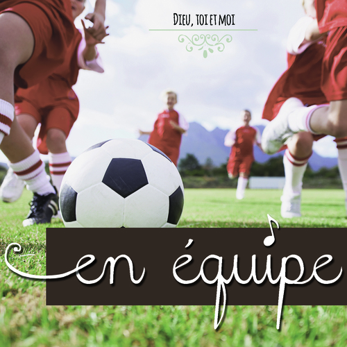 En équipe Cover Art Blurred Background