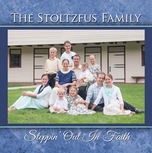 Steppin' Out In Faith Cover Art Blurred Background