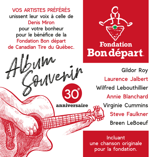 30e Anniversaire Fondation Bon Départ Cover Art Blurred Background